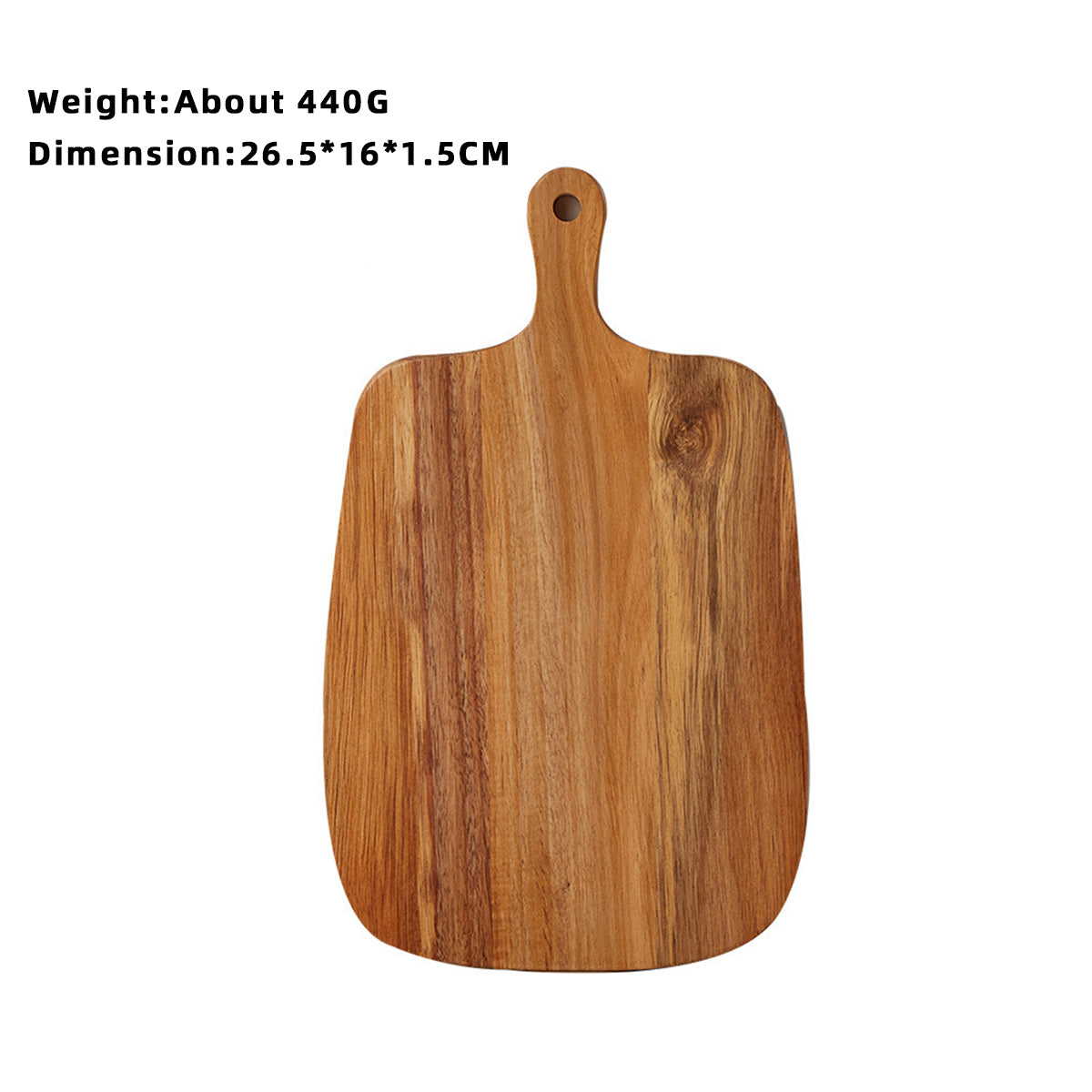 Acacia Wood Portable Cutting Board Fruit Board