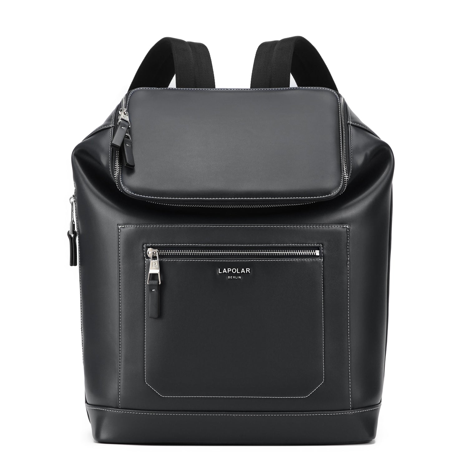 LAPOLAR Travel Backpack, Business Travel Laptop Backpack for Men, 15.6 inch Computer Bag Flap Backpack