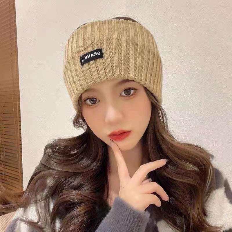 Knitted Headband Tie Hair Headband