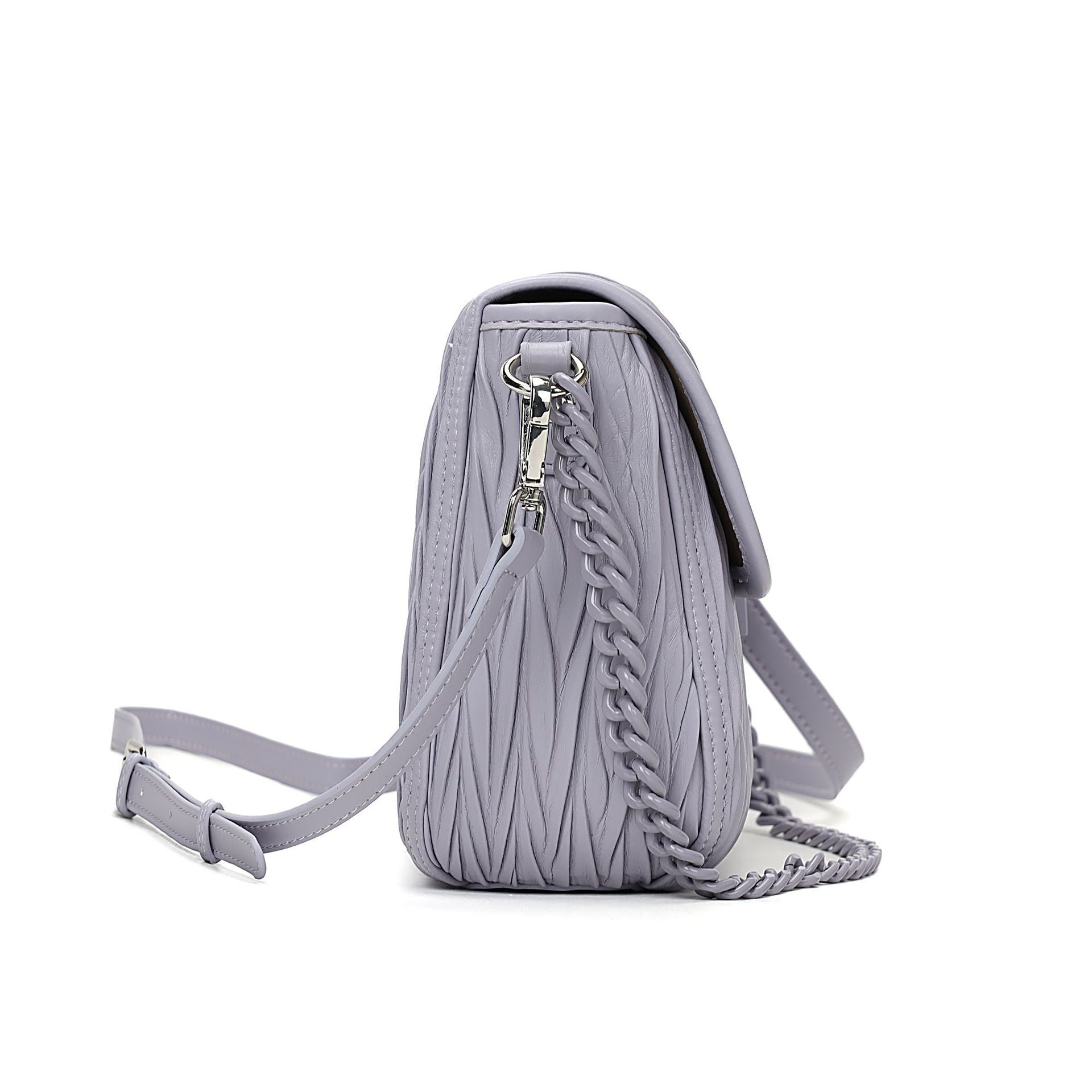 2025 New Fashionable Versatile Folding Shoulder Underarm Bag Simple and Versatile Designer Style Chain Bag Cross border Style