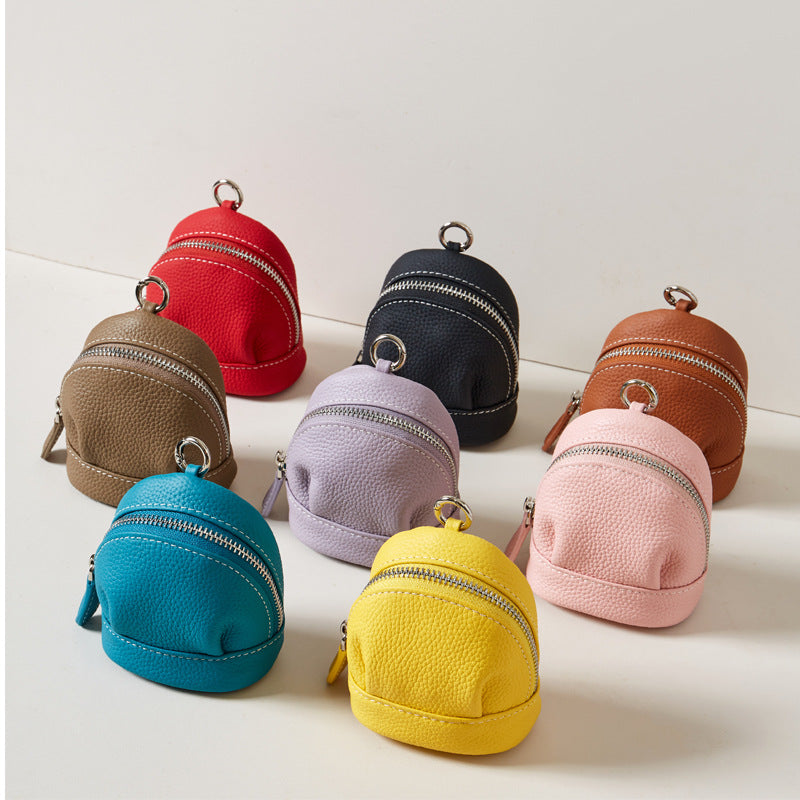 Genuine Top Grain Cowhide Multi-Use Mini Crossbody Bag – Wholesale Bulk for Coin Purse, Lipstick Case, Fashion Pouch | Customizable Minimalist Bag