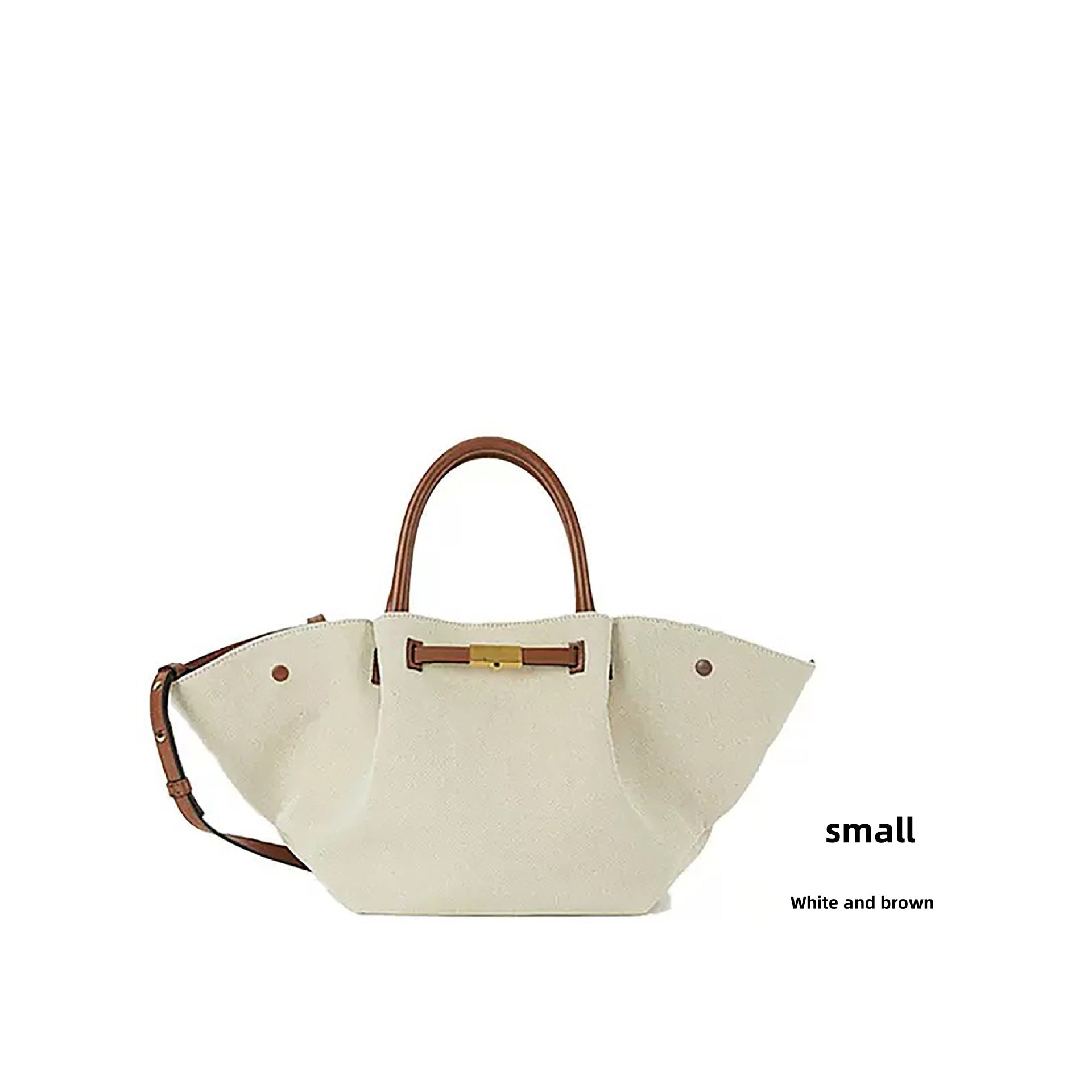 Demellier Wings Bag in Leather | Ready to Ship Tote with Top-Handle, Shoulder & Underarm Carry | New FW Genuine Leather Bag