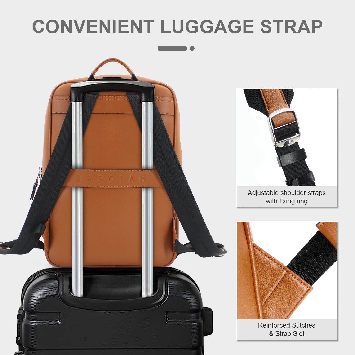 15.6 Inch Outdoor Travel Laptop Backpack