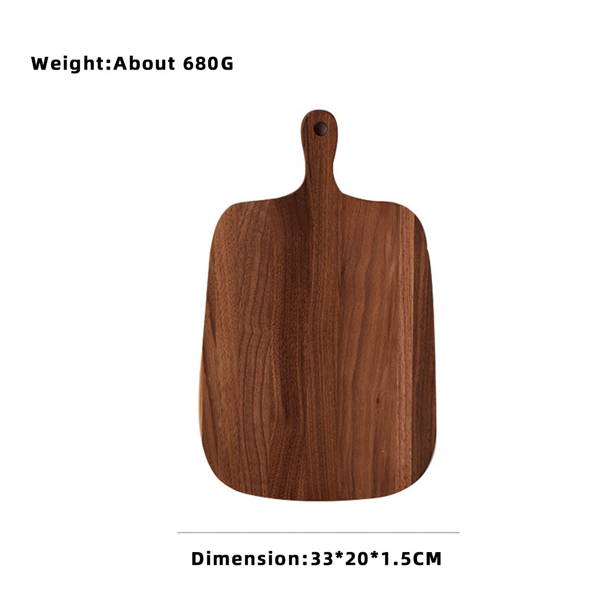 Acacia Wood Portable Cutting Board Fruit Board