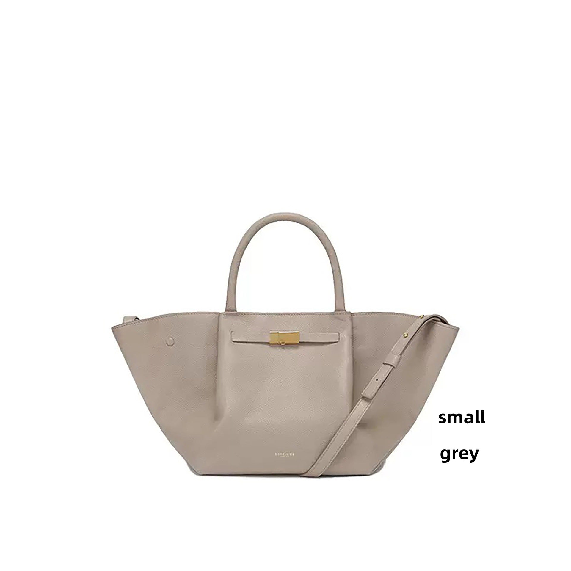 Demellier Wings Bag in Leather | Ready to Ship Tote with Top-Handle, Shoulder & Underarm Carry | New FW Genuine Leather Bag