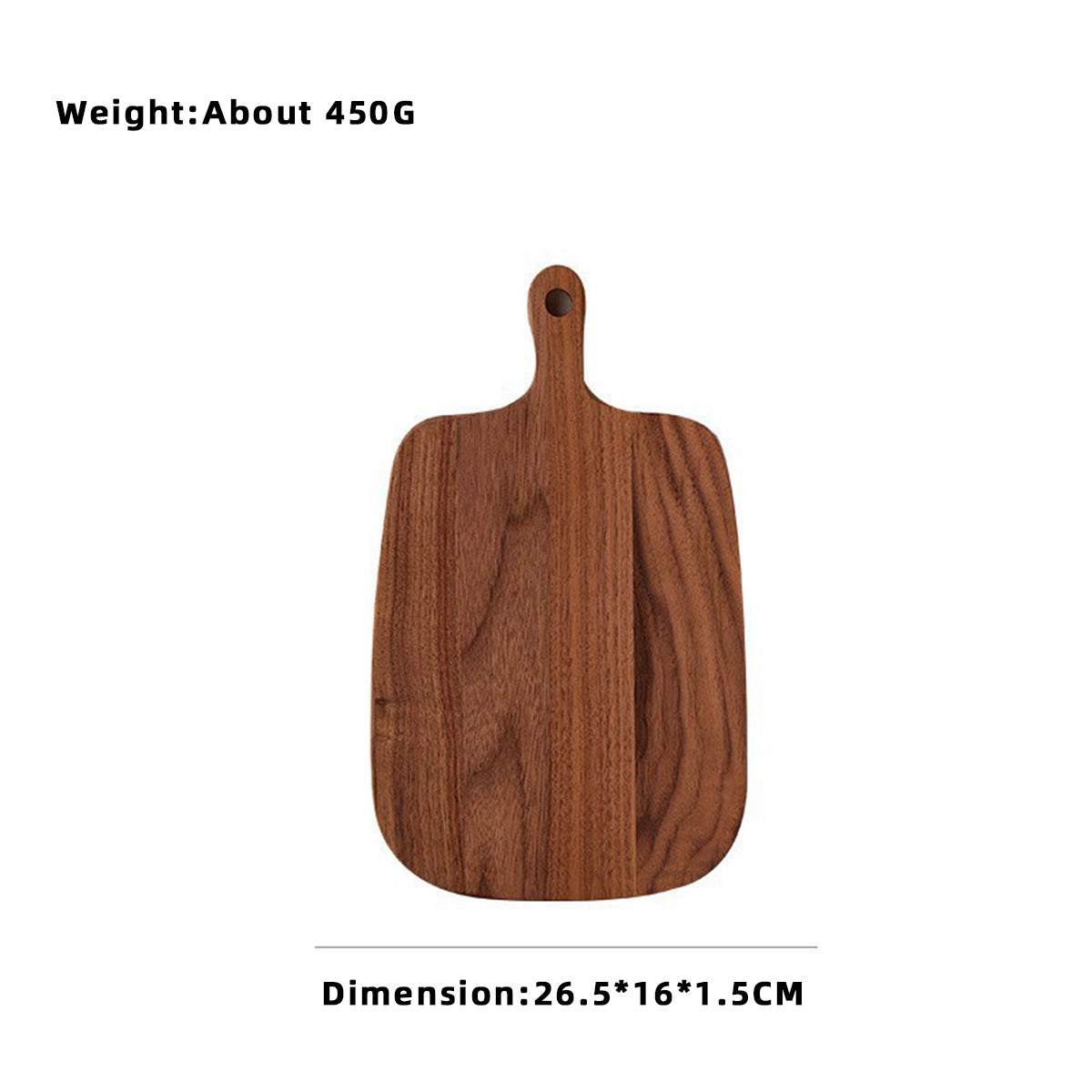 Acacia Wood Portable Cutting Board Fruit Board