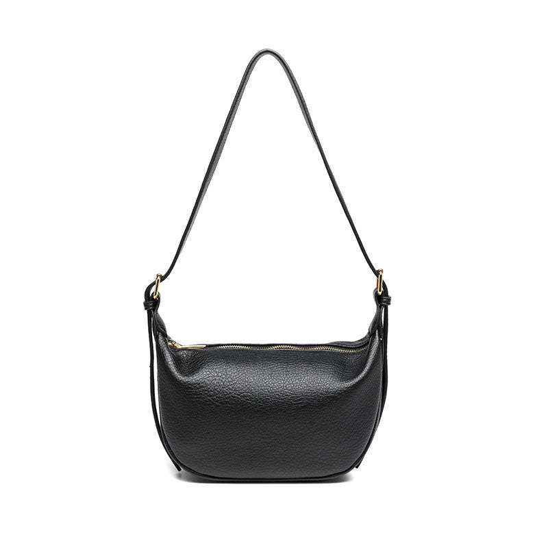 2025 Bestseller: Premium Soft Leather Crescent Dumpling Bag - Trendy Women's Crossbody for Commute