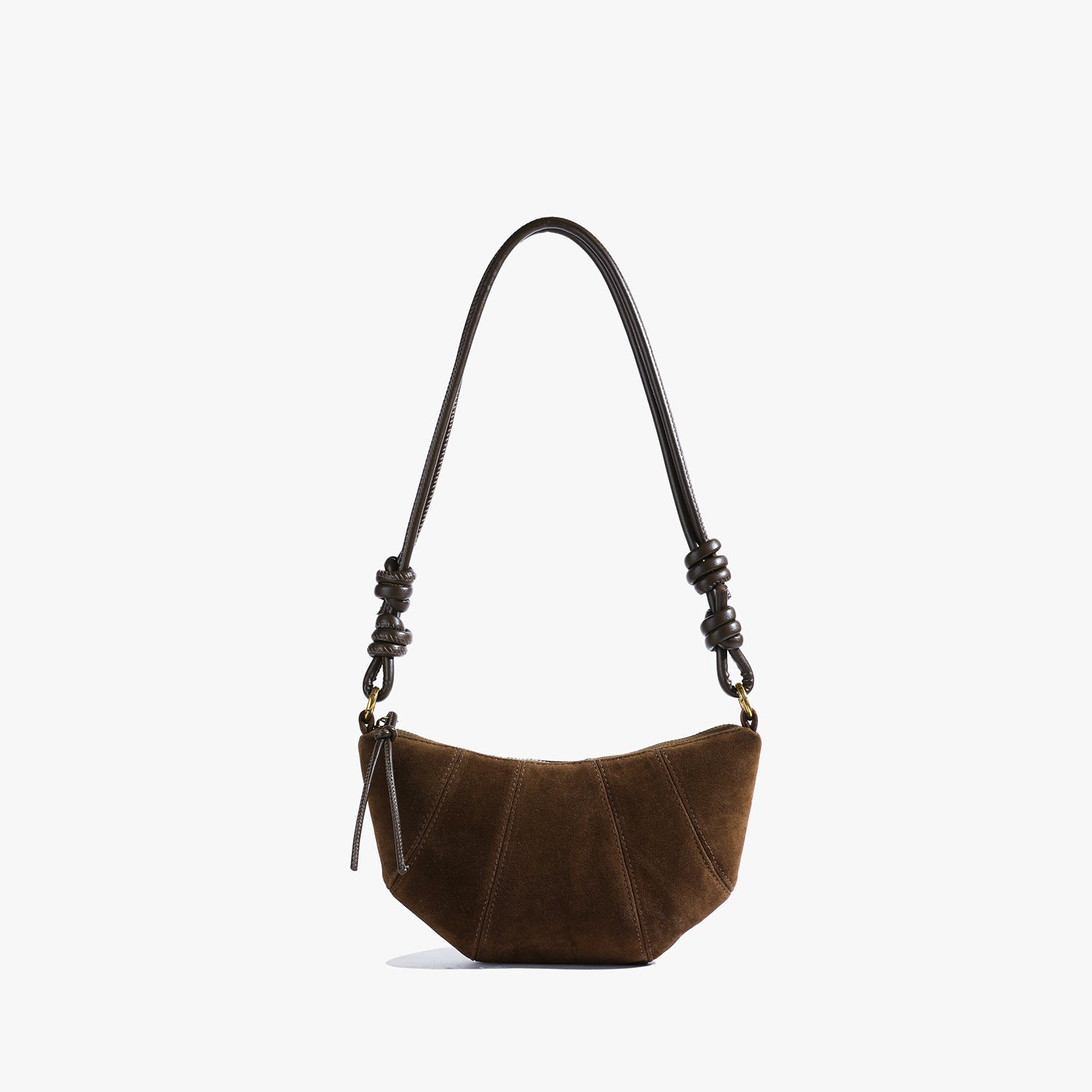 2025 Fall-Winter New Designer Croissant Bag: Women's Casual Underarm & Crossbody Dumpling Purse - Versatile Mini Bag for Daily Commute and Leisure