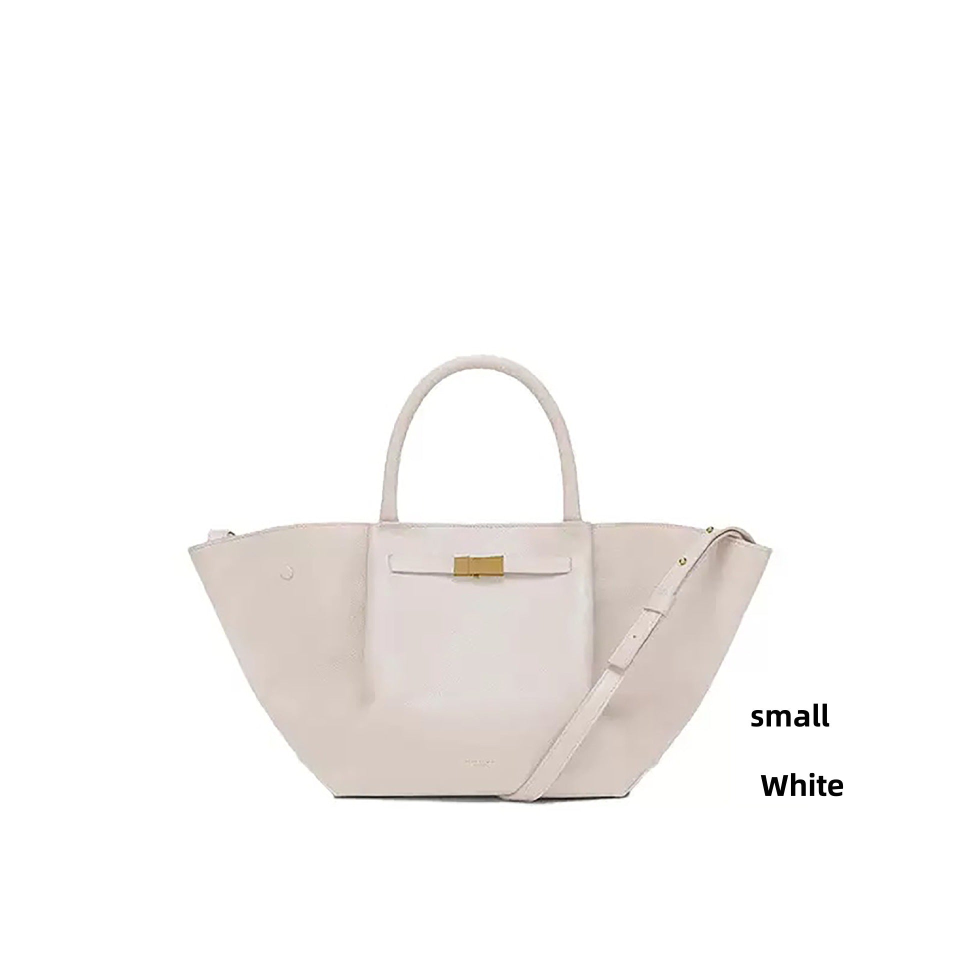 Demellier Wings Bag in Leather | Ready to Ship Tote with Top-Handle, Shoulder & Underarm Carry | New FW Genuine Leather Bag