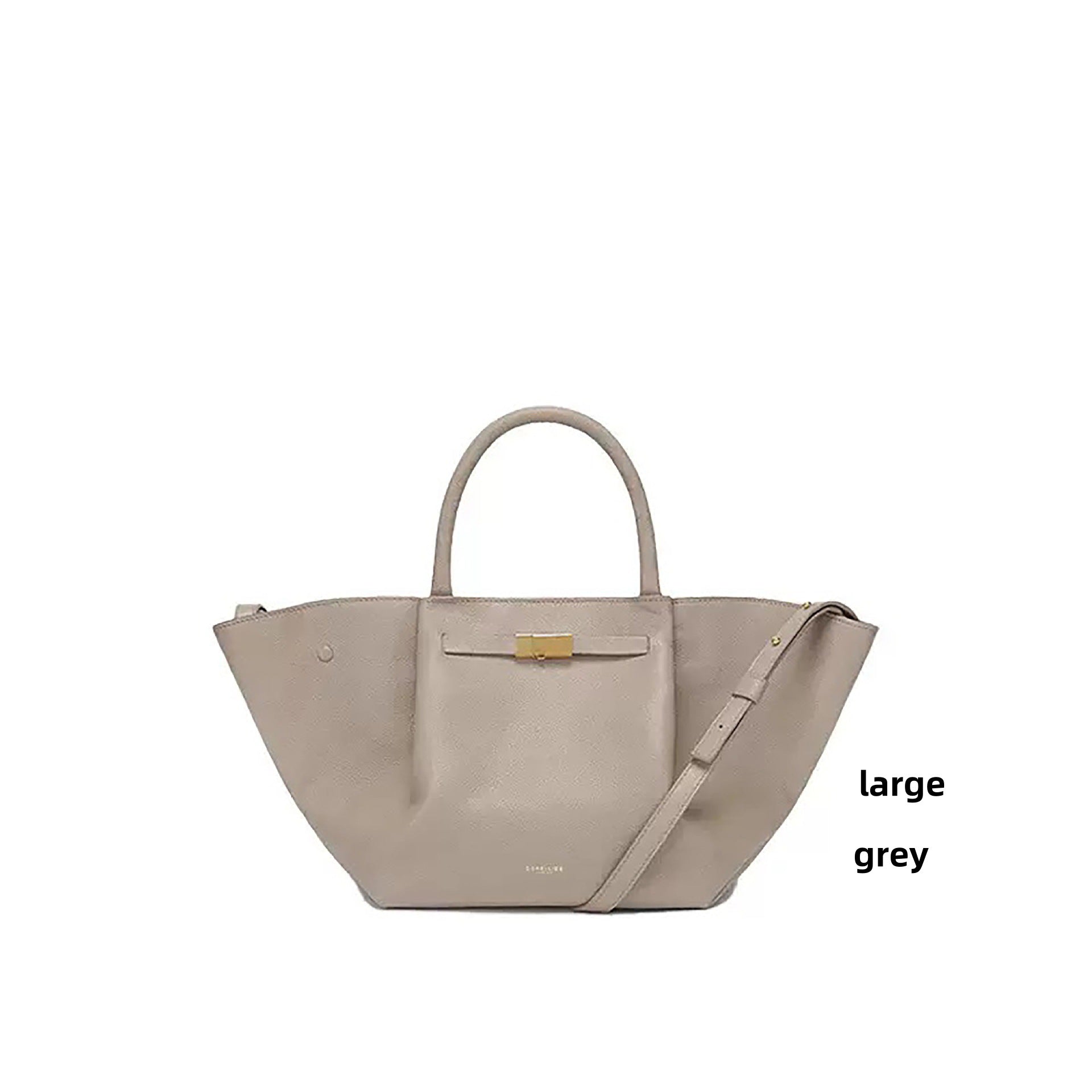 Demellier Wings Bag in Leather | Ready to Ship Tote with Top-Handle, Shoulder & Underarm Carry | New FW Genuine Leather Bag