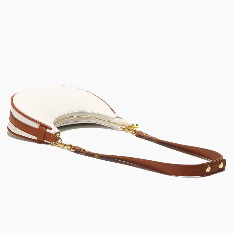 2025 Fall-Winter Underarm Bag & Spring-Summer Moon Bag - Chic Soft Leather Crossbody Designer Purse