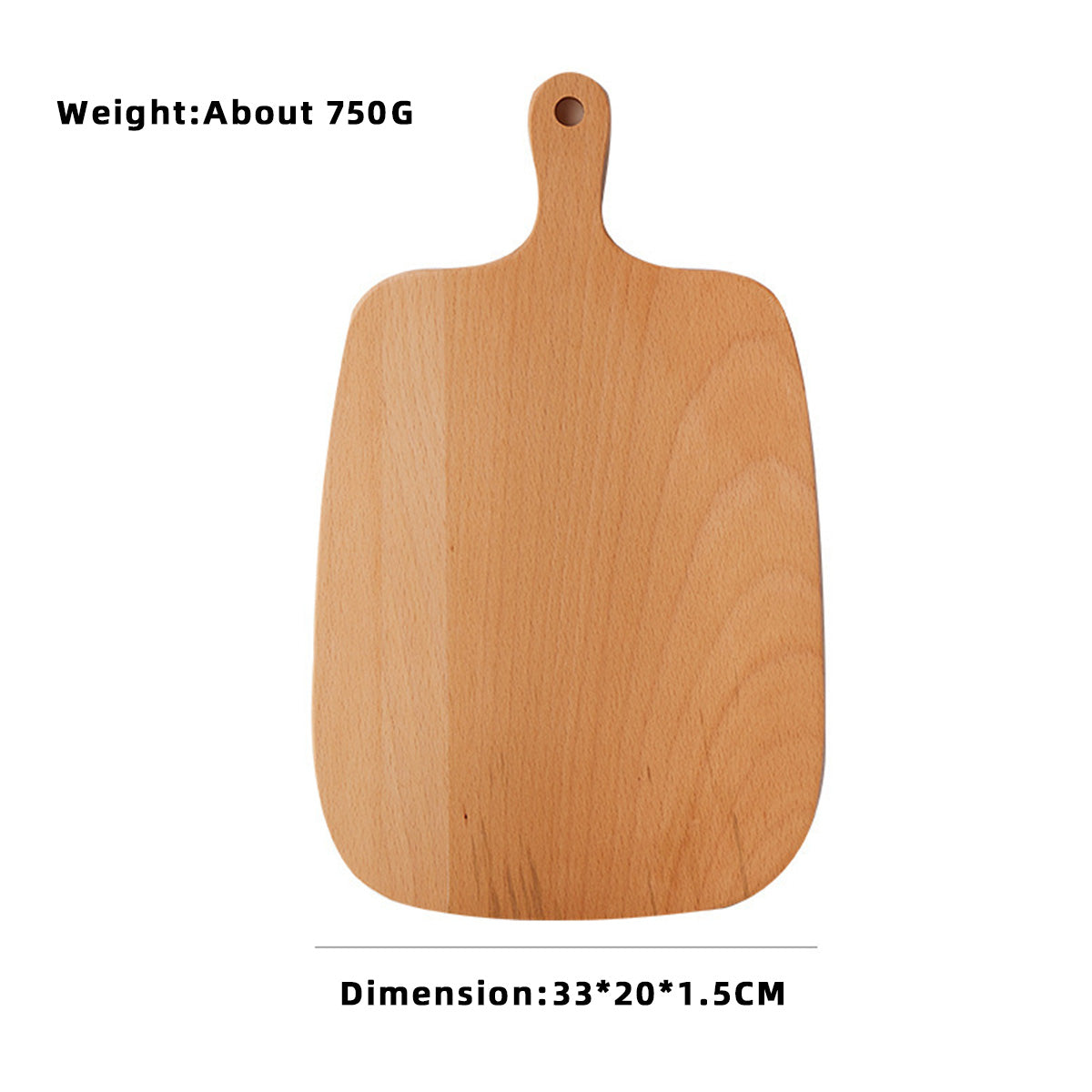Acacia Wood Portable Cutting Board Fruit Board