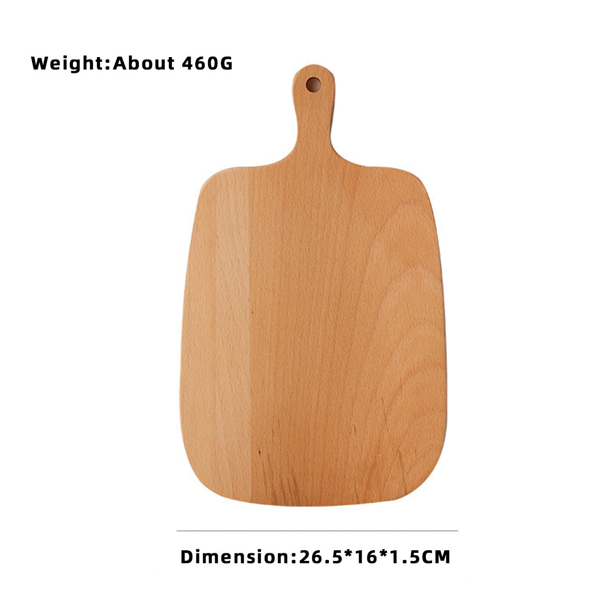 Acacia Wood Portable Cutting Board Fruit Board