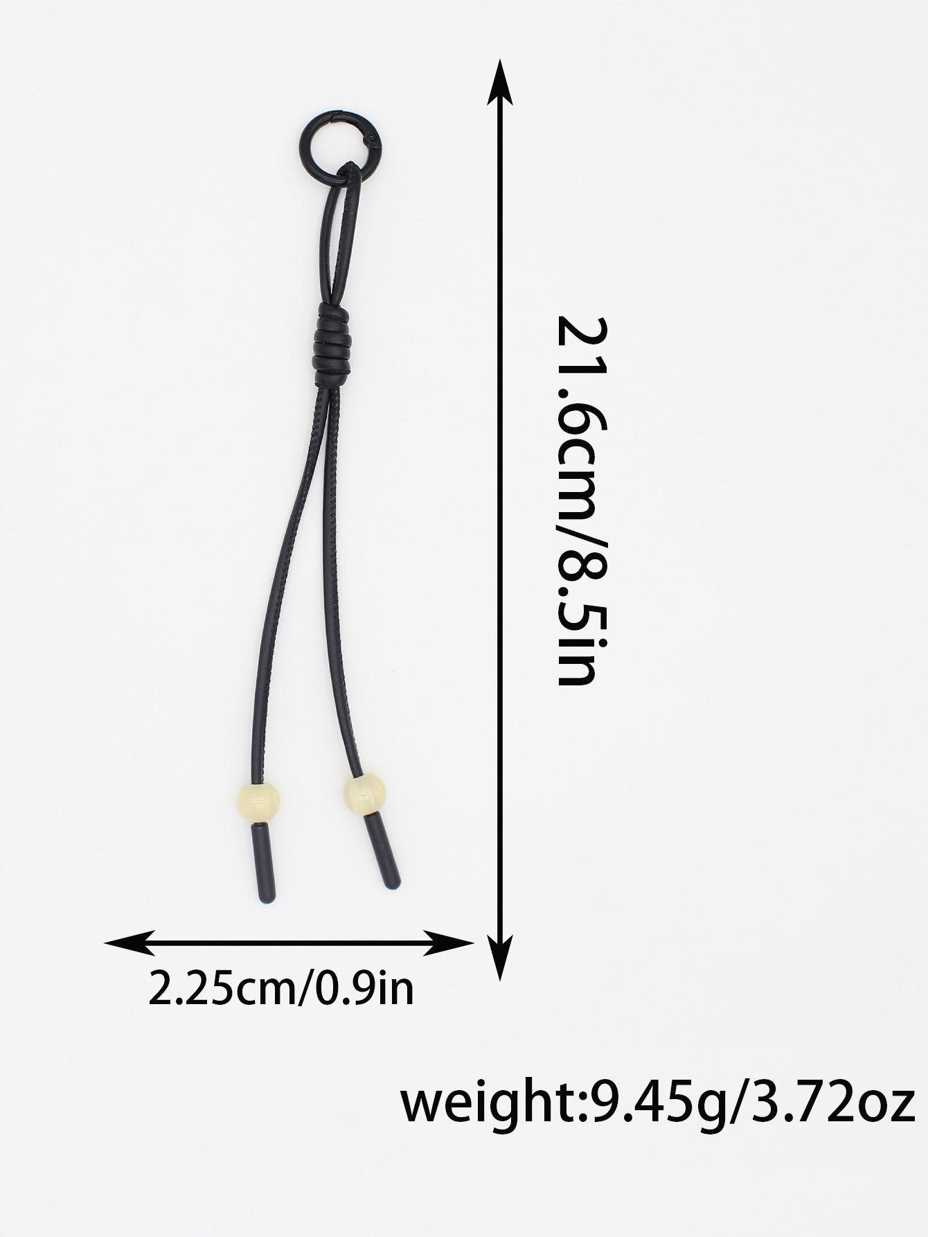 Hand Woven Bead Pu Rope Versatile Miu Series Aromatherapy Pendant Keychain Cup Hanging Accessories Wholesale Customization