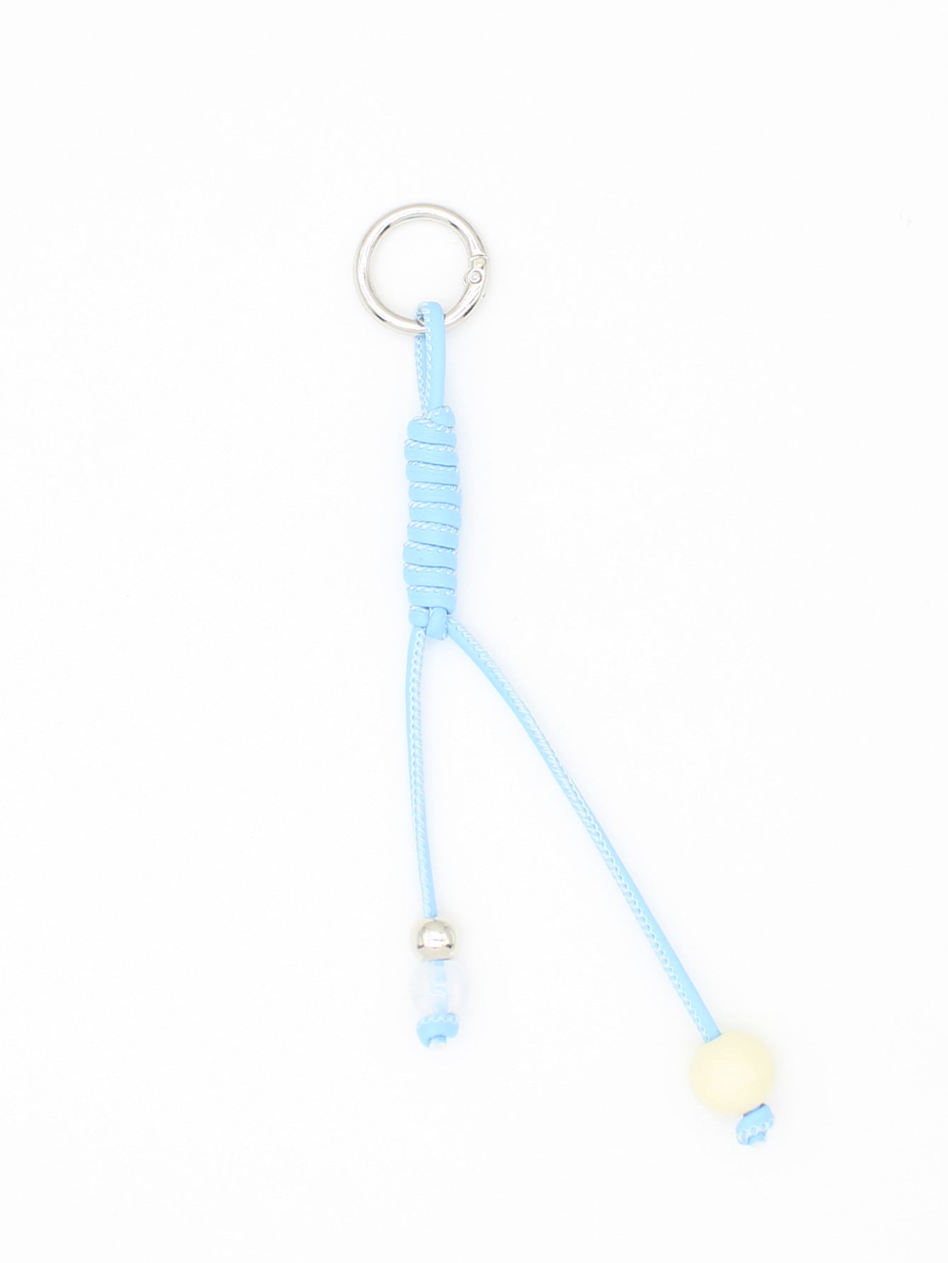 Hand Woven Bead Pu Rope Versatile Miu Series Aromatherapy Pendant Keychain Cup Hanging Accessories Wholesale Customization