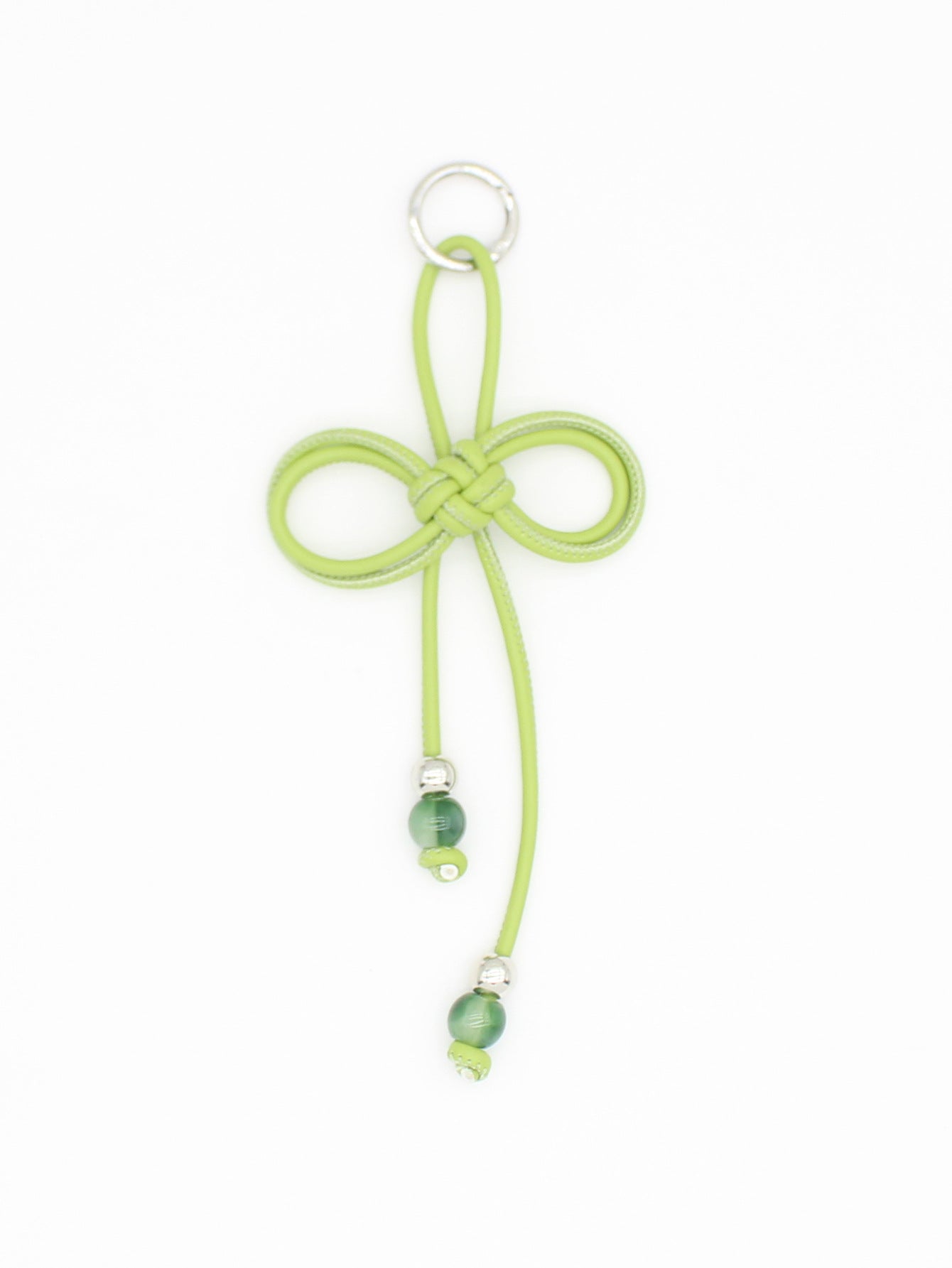 Hand Woven Bead Pu Rope Versatile Miu Series Aromatherapy Pendant Keychain Cup Hanging Accessories Wholesale Customization