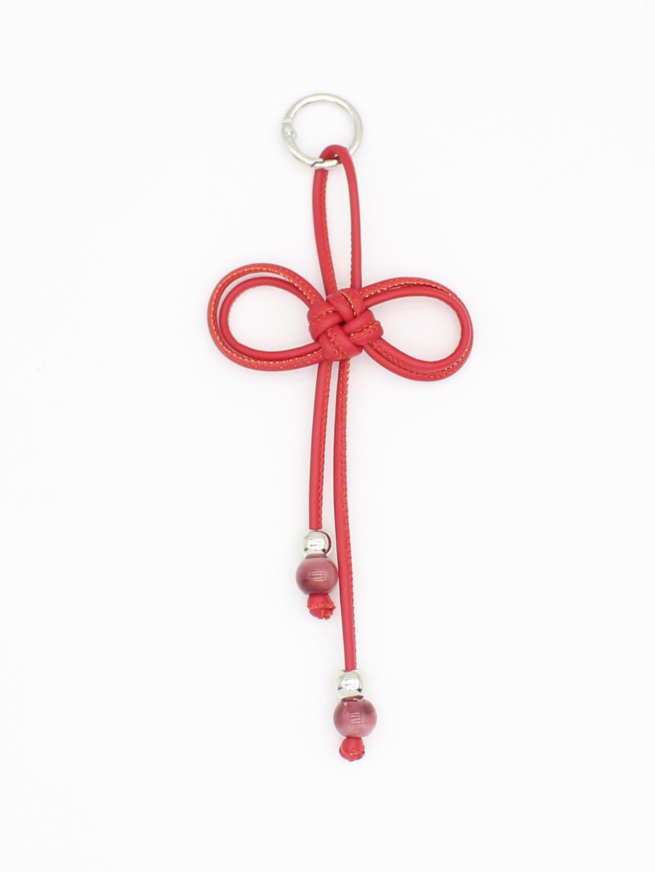 Hand Woven Bead Pu Rope Versatile Miu Series Aromatherapy Pendant Keychain Cup Hanging Accessories Wholesale Customization