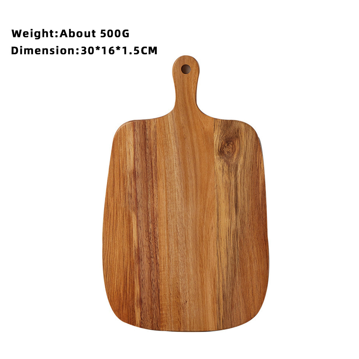 Acacia Wood Portable Cutting Board Fruit Board