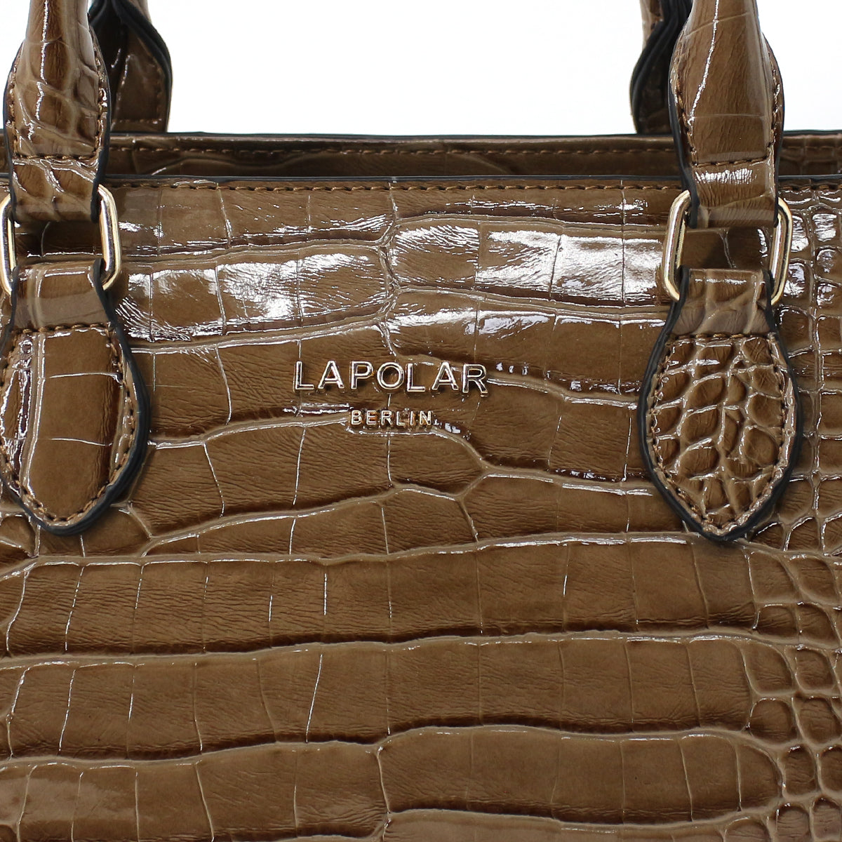 Women Brown Textured Formal Handbag