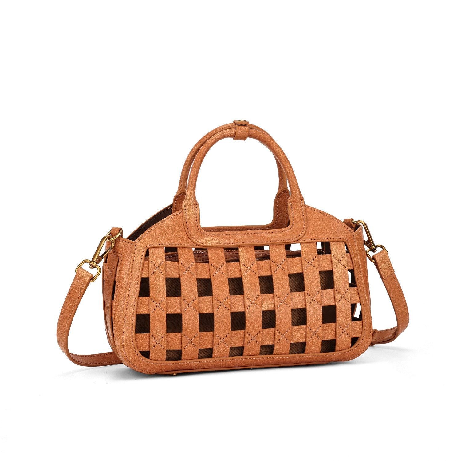 Wholesale Perforated Tote Bags 2025 | Customizable High-End Women's Market Tote with Strap