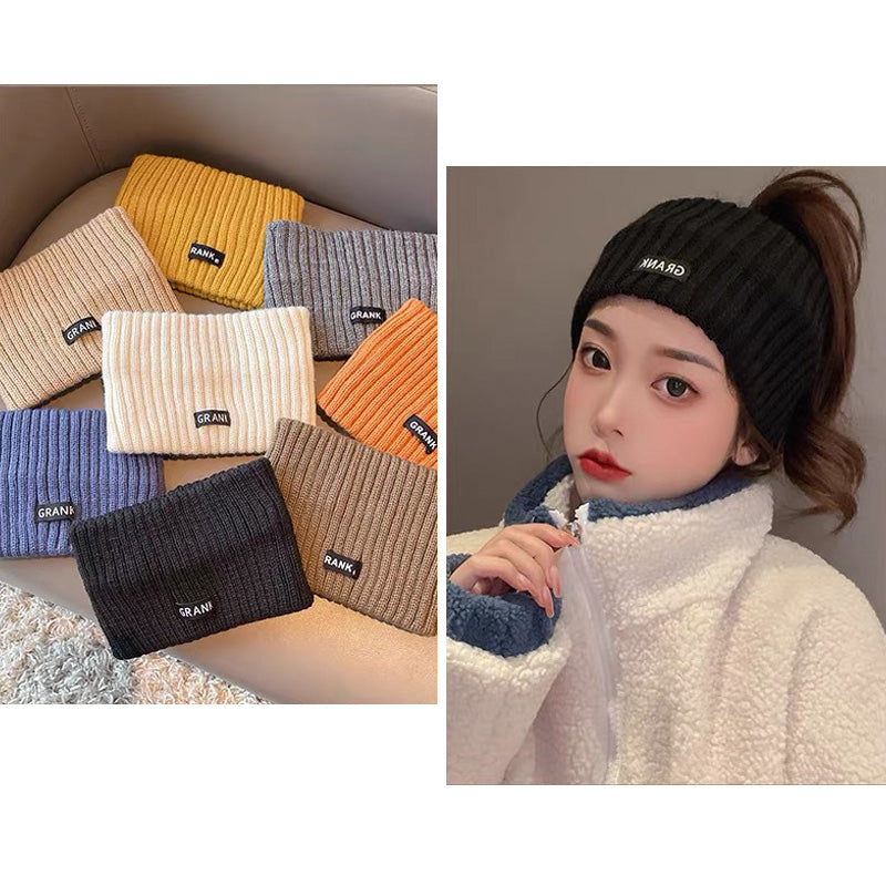 Knitted Headband Tie Hair Headband