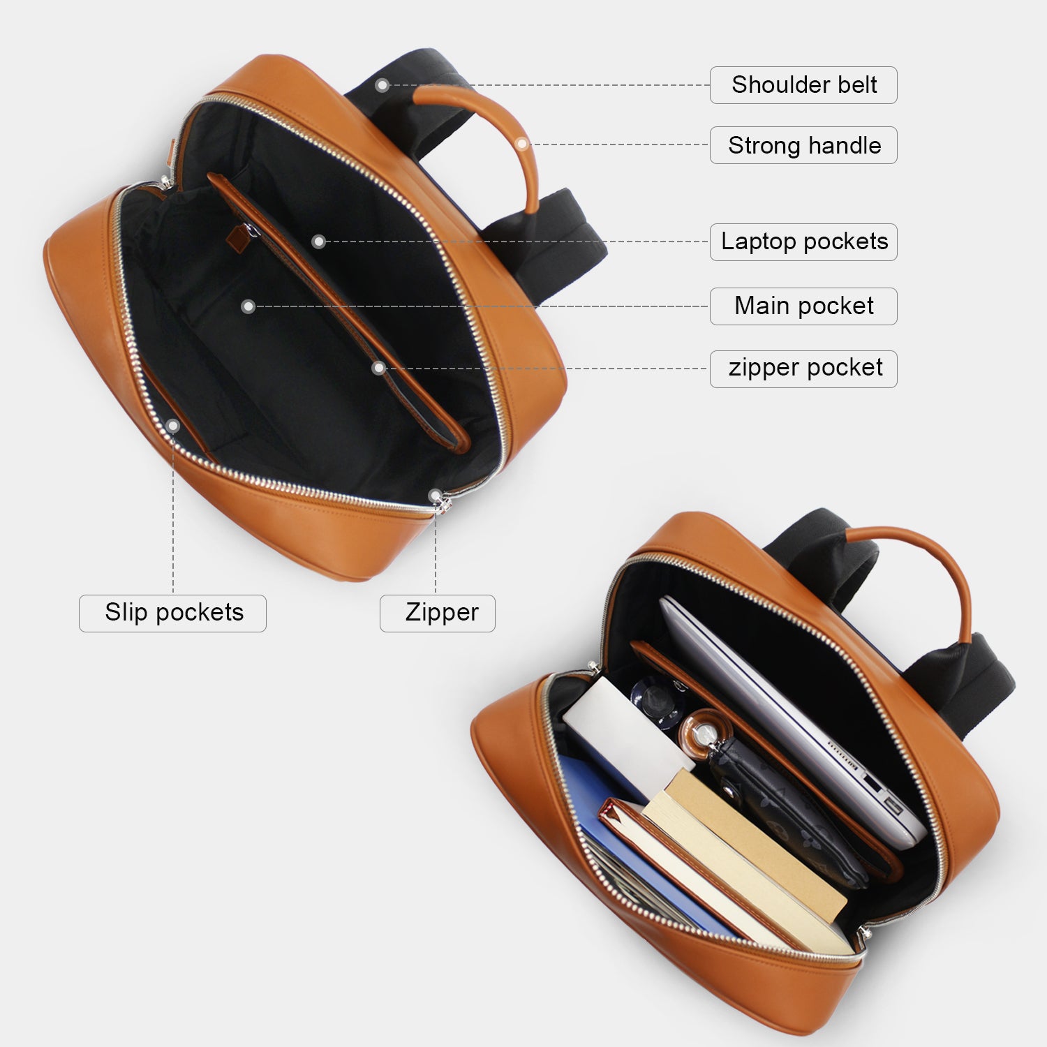 15.6 Inch Outdoor Travel Laptop Backpack