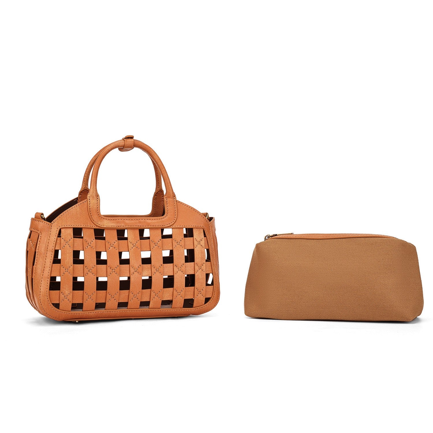 Wholesale Perforated Tote Bags 2025 | Customizable High-End Women's Market Tote with Strap