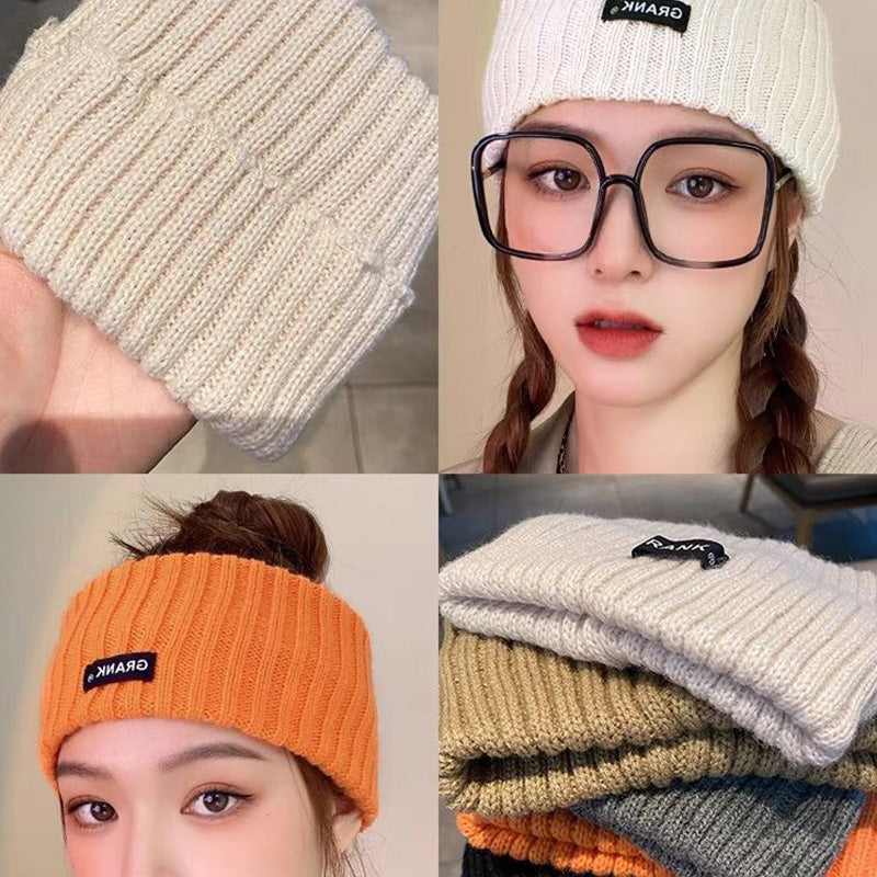 Knitted Headband Tie Hair Headband