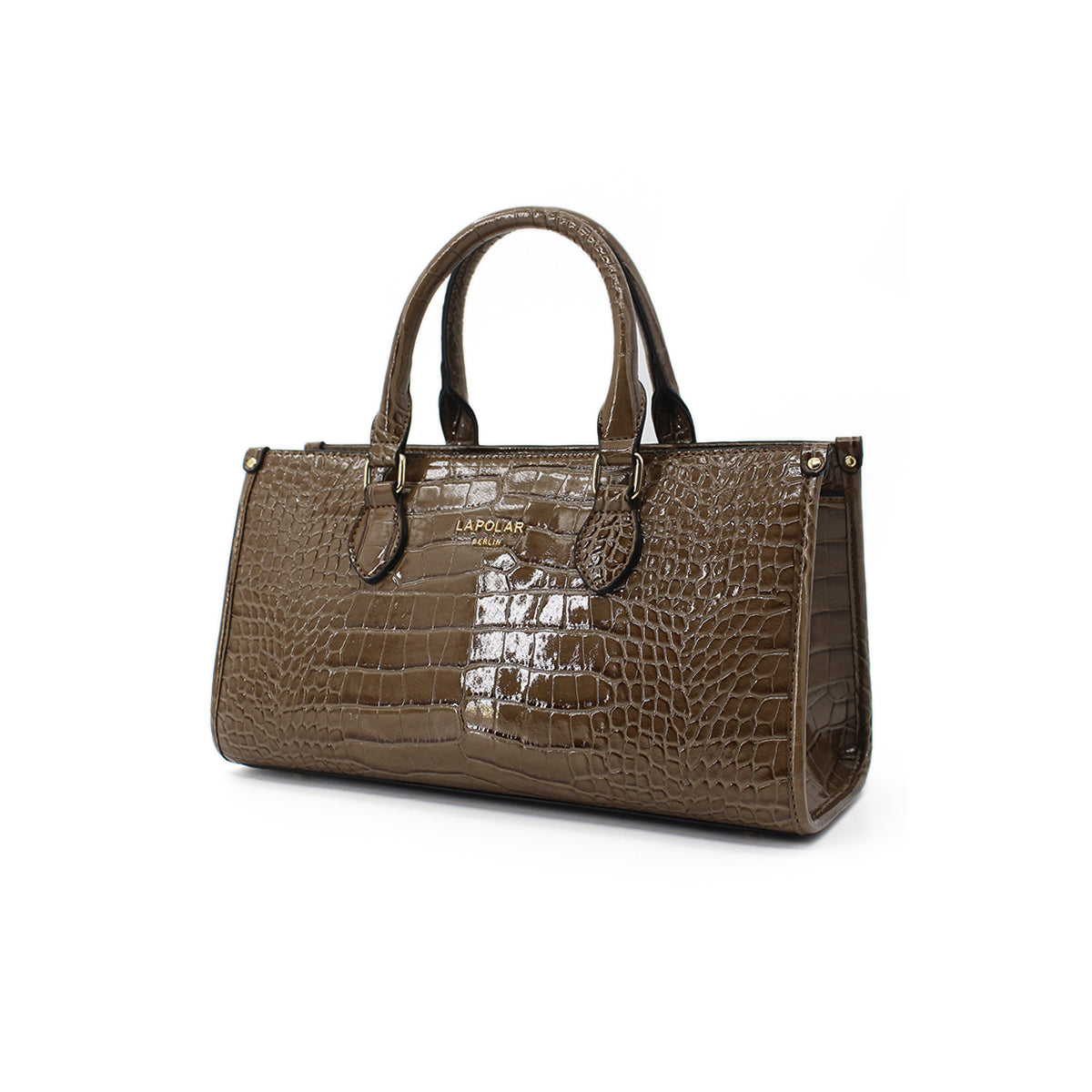 Women Brown Textured Formal Handbag