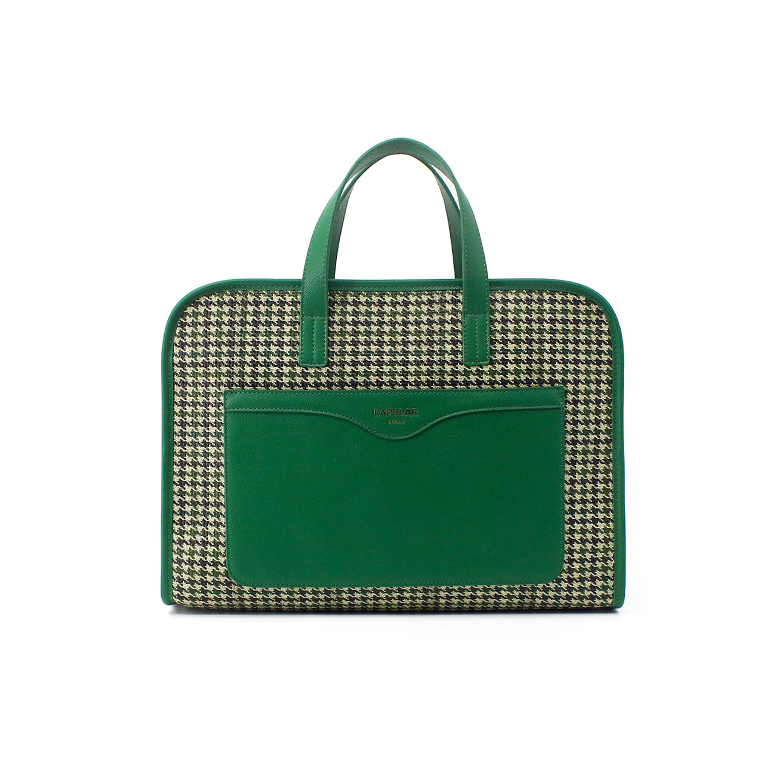 Lapolar Black and Green Street Bag