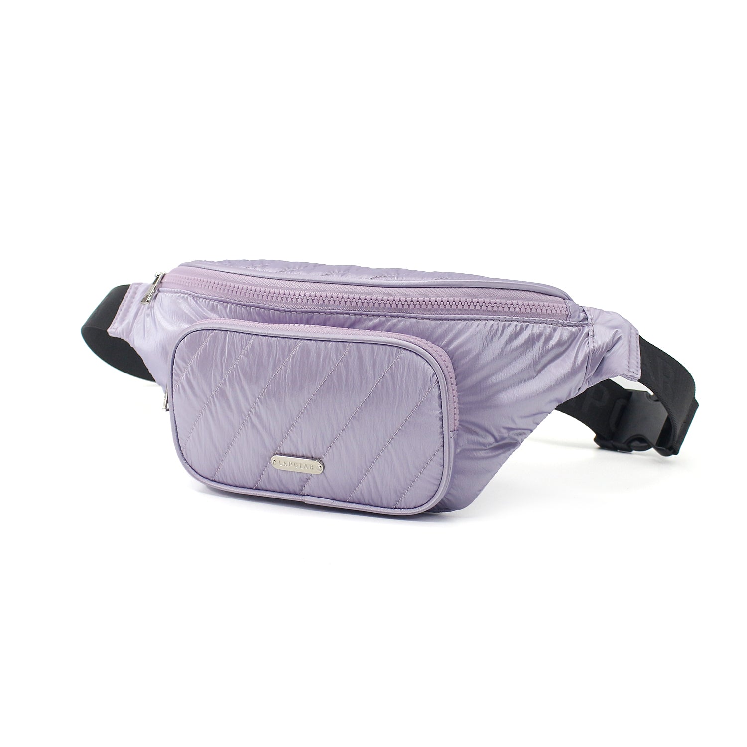 Women Large Waist Bag - Purple