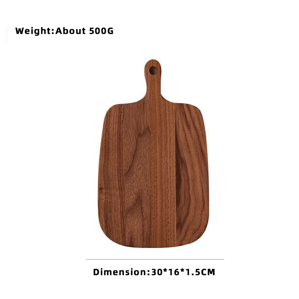 Acacia Wood Portable Cutting Board Fruit Board