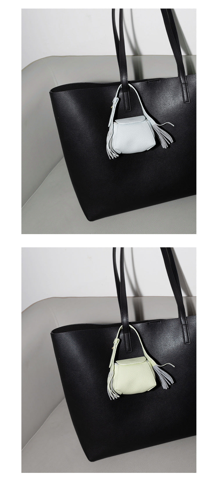 Special Offer Manufacturer Direct Supply Bag Pendant Accessories Mini Bag Genuine Leather Mouth Red Envelope Earphone Bag Hanging Accessories Earphone Bag Pendant