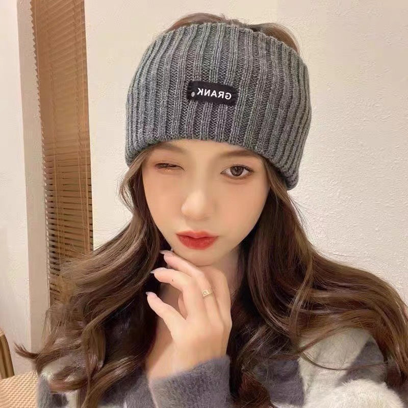 Knitted Headband Tie Hair Headband