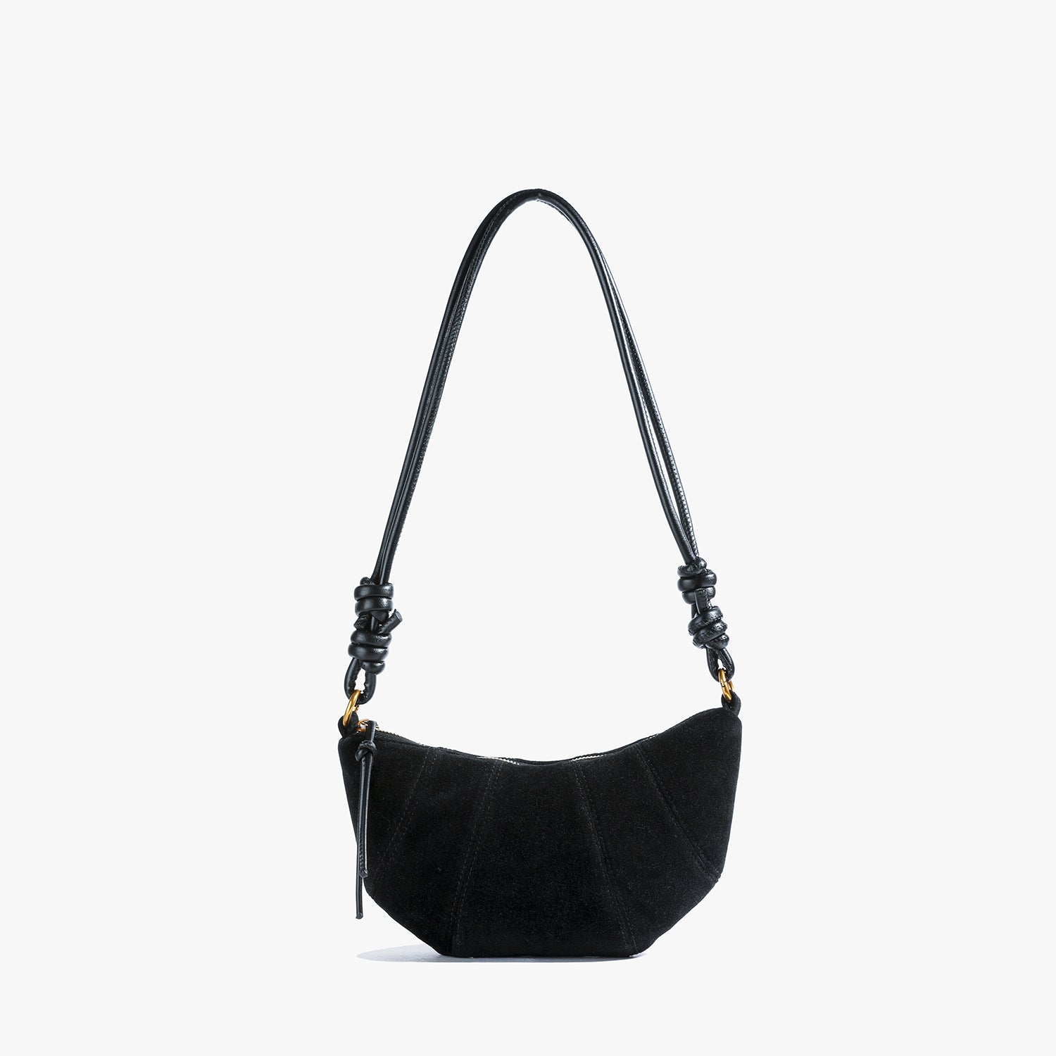 2025 Fall-Winter New Designer Croissant Bag: Women's Casual Underarm & Crossbody Dumpling Purse - Versatile Mini Bag for Daily Commute and Leisure