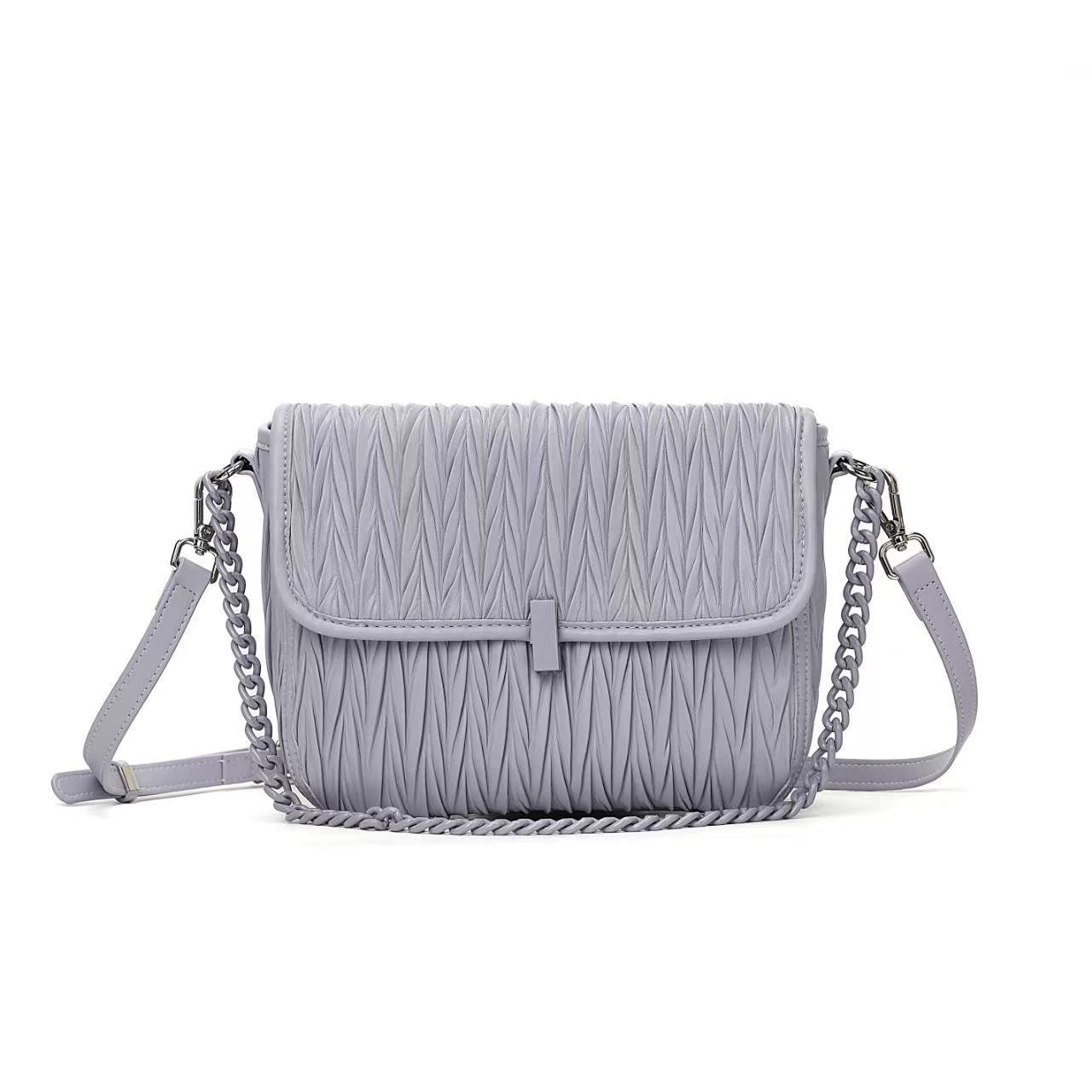 2025 New Fashionable Versatile Folding Shoulder Underarm Bag Simple and Versatile Designer Style Chain Bag Cross border Style