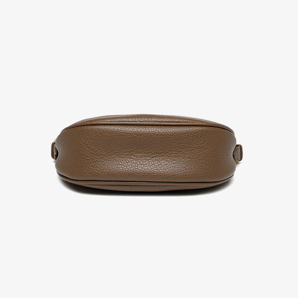 2025 Bestseller: Premium Soft Leather Crescent Dumpling Bag - Trendy Women's Crossbody for Commute