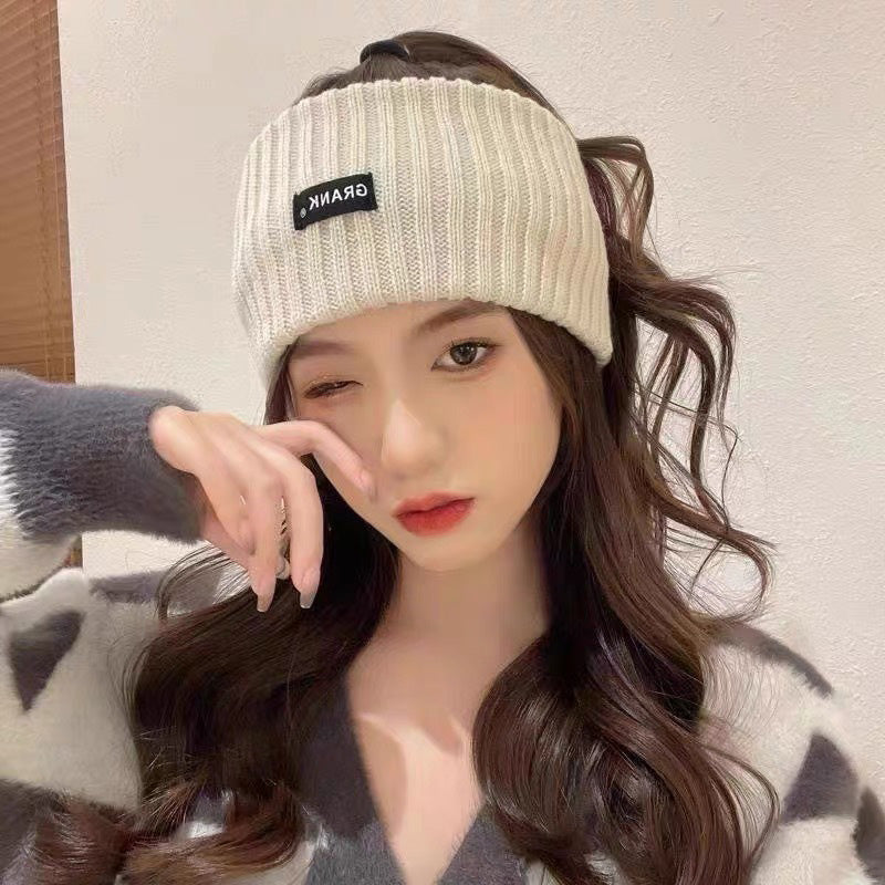 Knitted Headband Tie Hair Headband