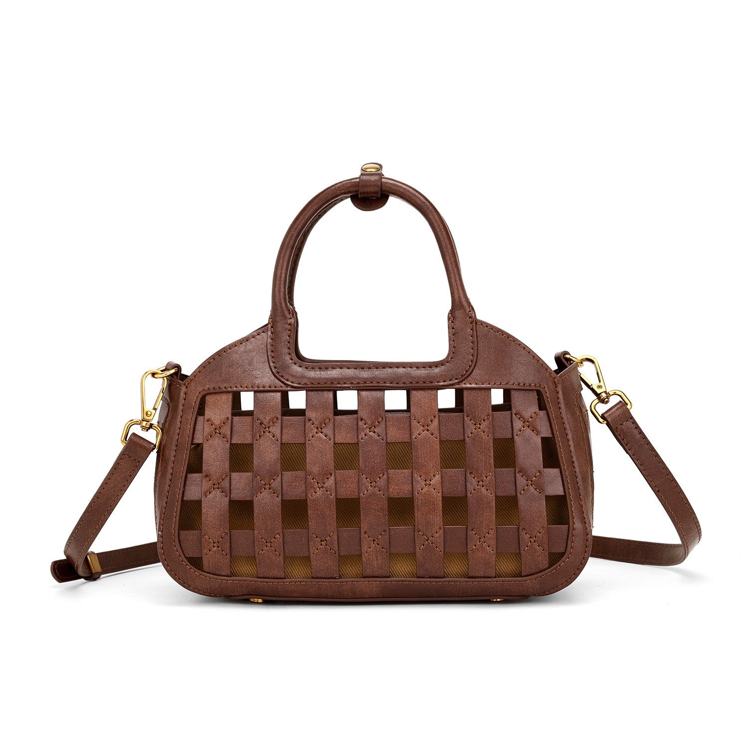 Wholesale Perforated Tote Bags 2025 | Customizable High-End Women's Market Tote with Strap